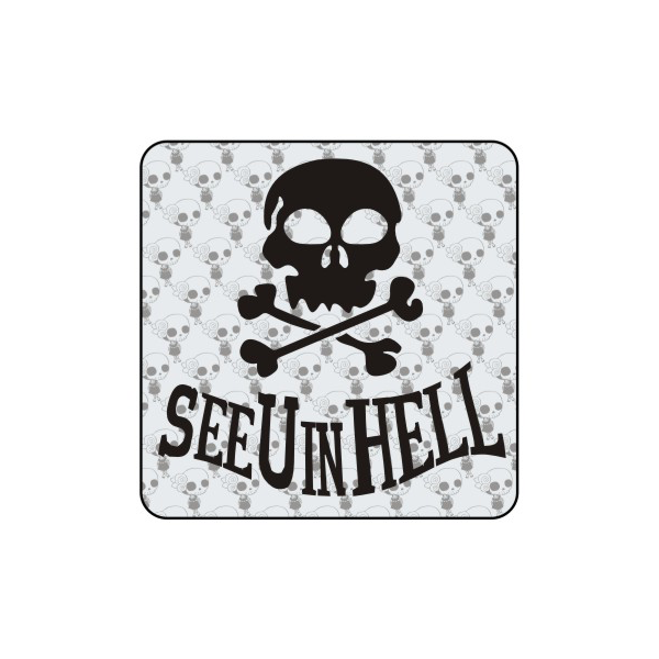 Autocollant see you in hell
