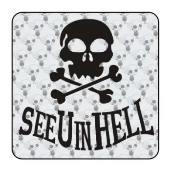 Sticker see you in hell