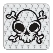 Sticker calavera 2