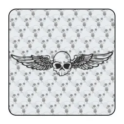 Pegatina de vinilo CALAVERA ALAS 2