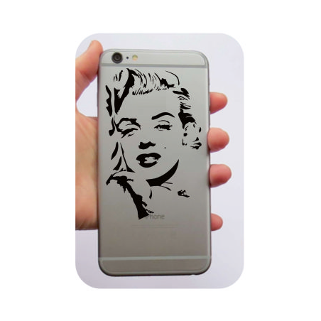 Pegatina MARYLIN PIN UP. Pegatinas freaks, pegatinas frikis.