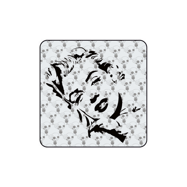 Autocollant marylin pin up
