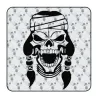 Sticker calavera indio