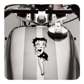 Autocollant betty boop