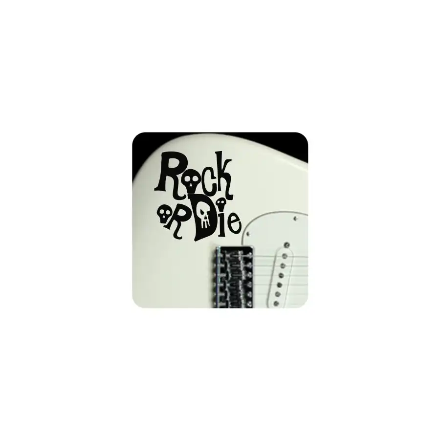 Sticker rock or die