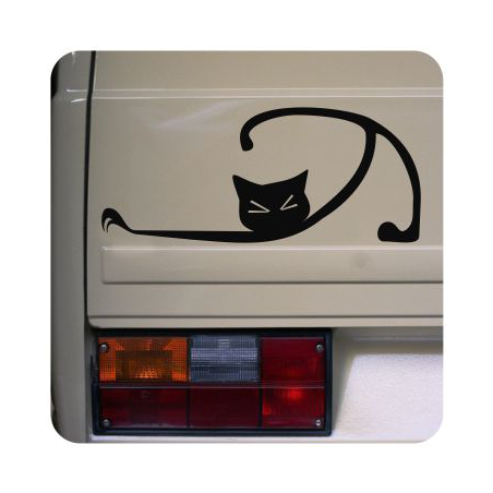 Pegatina GATO. Pegatinas de animales y mascotas.