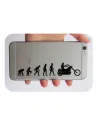 Sticker evolucion moto custom