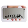 Pegatina EVOLUCION MOTO CUSTOM.