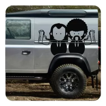 Sticker pulp fiction