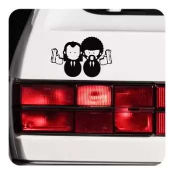 Sticker pulp fiction