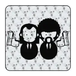 Pegatina PULP FICTION. Pegatinas freaks, pegatinas frikis. 2