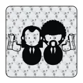 Sticker pulp fiction 2