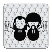 Pegatina PULP FICTION. Pegatinas freaks, pegatinas frikis. 2