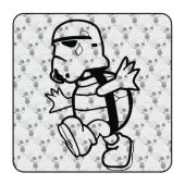 Sticker mario storm trooper 2