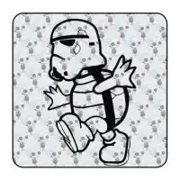 Autocollant mario storm trooper 2