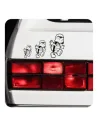 Autocollant mario storm trooper