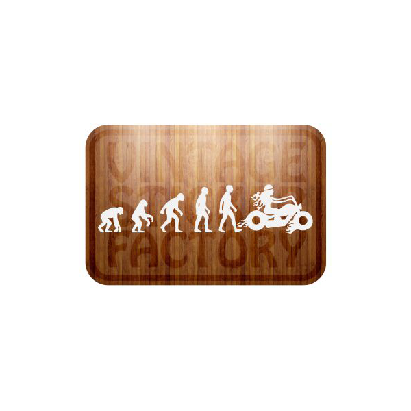 Autocollant evolucion motera