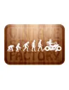 EVOLUTION MOTORRADFAHRER Aufkleber