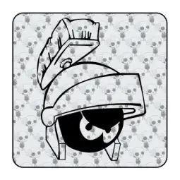 MARVIN THE MARTIAN Aufkleber 2