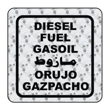 Autocollant diesel orujo gazpacho