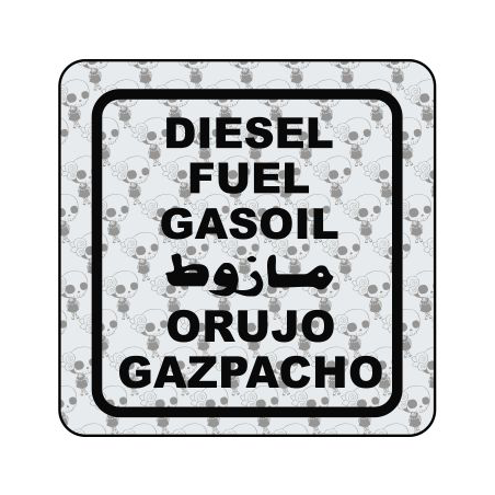 DIESEL ORUJO GAZPACHO Aufkleber