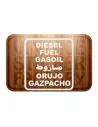 Pegatina DIESEL ORUJO GAZPACHO
