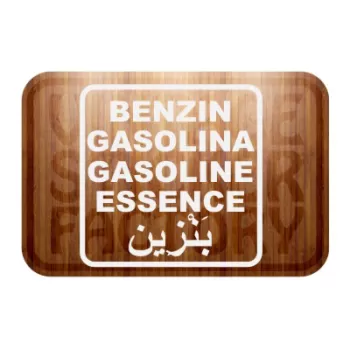 Sticker gasolina internacional