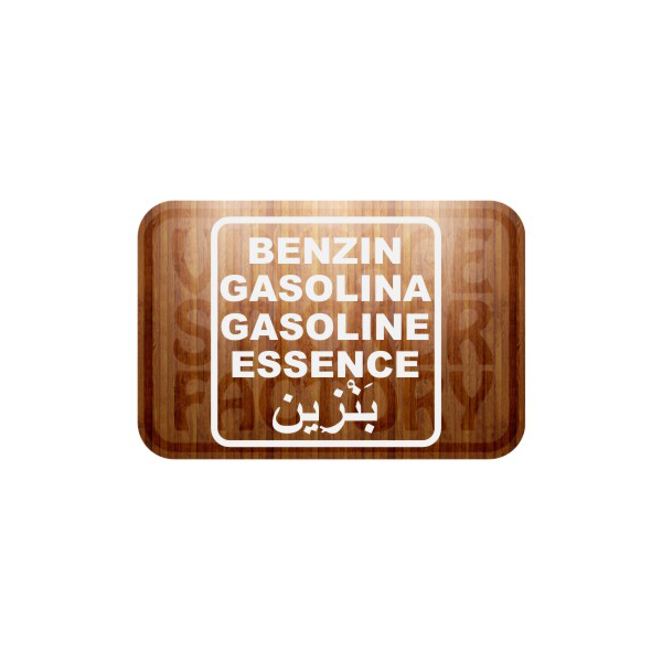 Pegatina GASOLINA INTERNACIONAL.