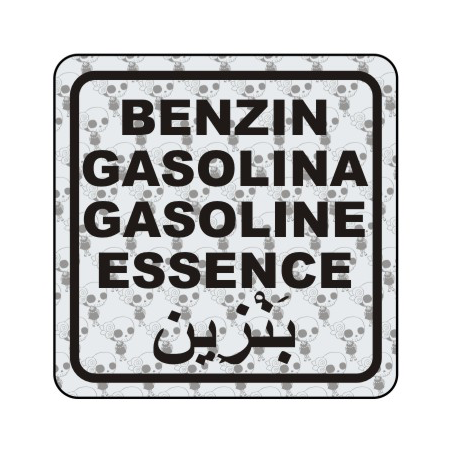 BENZIN INTERNATIONAL Aufkleber