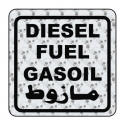Adesivo diesel internacional