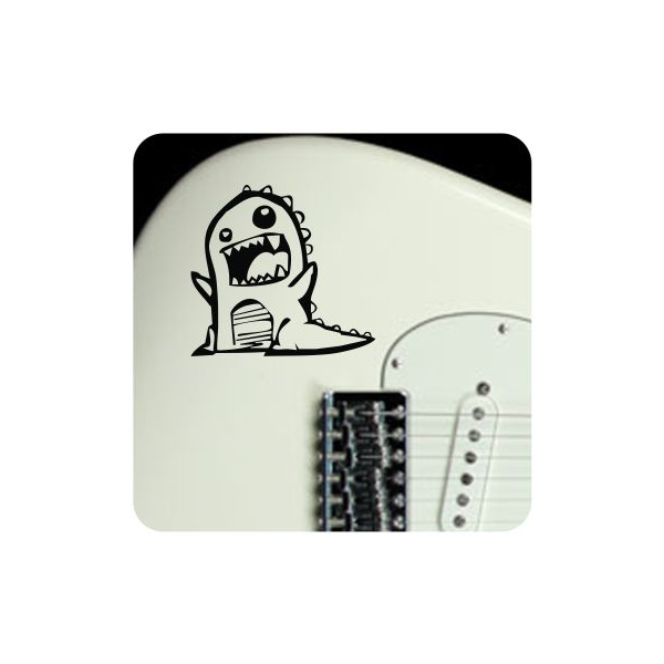 Sticker dinosaurio feroz