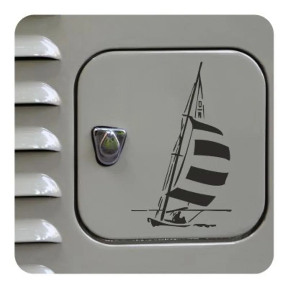 Pegatina VELA. Pegatinas surferas.