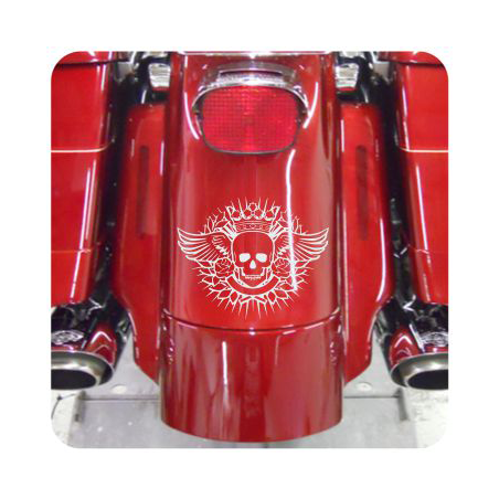 Autocollant calavera old school