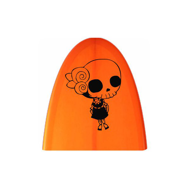 Pegatina de vinilo CALAVERA MEXICANA