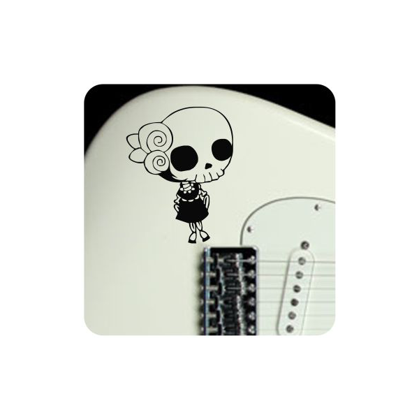Autocollant calavera mexicana