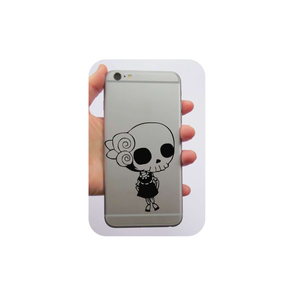 Pegatina de vinilo CALAVERA MEXICANA