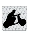Autocollant vespa racing