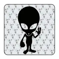  Marsbewohner Aufkleber 2