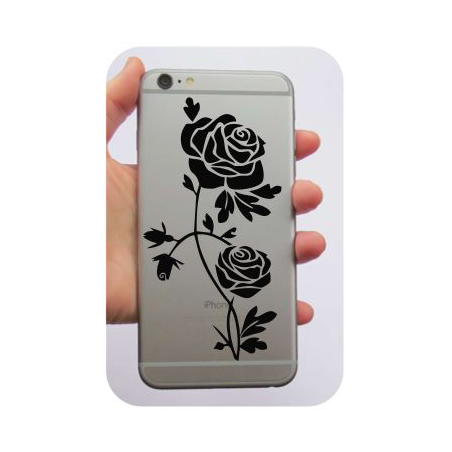 Autocollant rosa