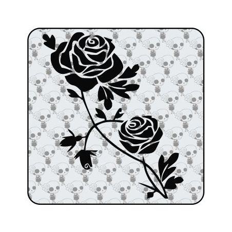 Autocollant rosa