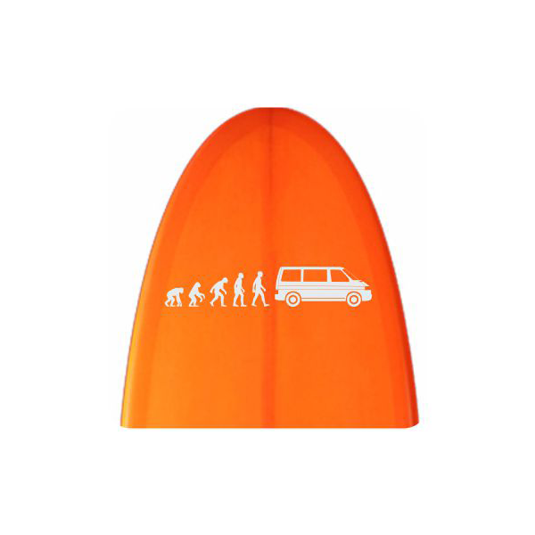 Pegatina EVOLUCION T4. Pegatinas para Camper y Autocaravana