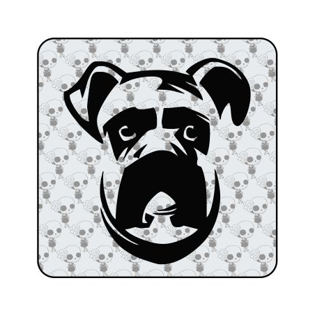 Pegatina BOXER. Pegatinas de animales y mascotas.
