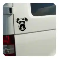 Pegatina BOXER. Pegatinas de animales y mascotas.