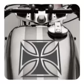 Sticker cruz de malta 2