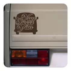 Sticker van sweet van