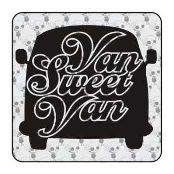 Pegatina VAN SWEET VAN. Pegatinas para Camper y Autocaravana