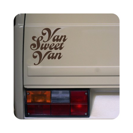 VAN SWEET VAN Aufkleber