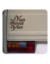 Sticker van sweet van