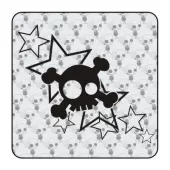 Sticker calaveras estrellas 2
