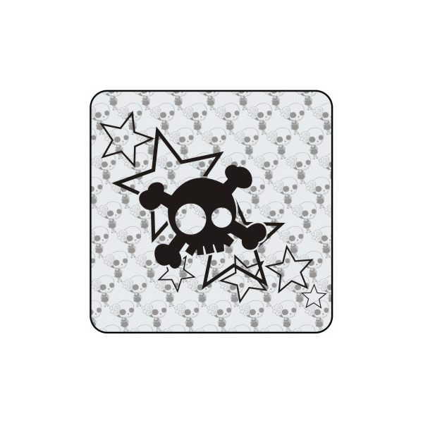 Autocollant calaveras estrellas